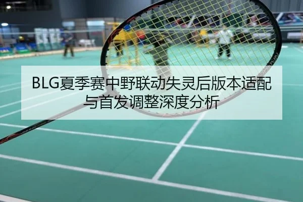 BLG夏季赛中野联动失灵后版本适配与首发调整深度分析